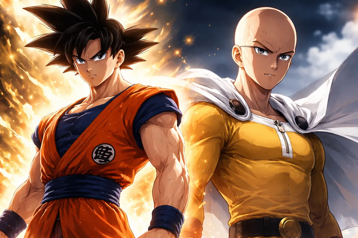 Comment Goku et Saitama redéfinissent les héros dans les animes et mangas