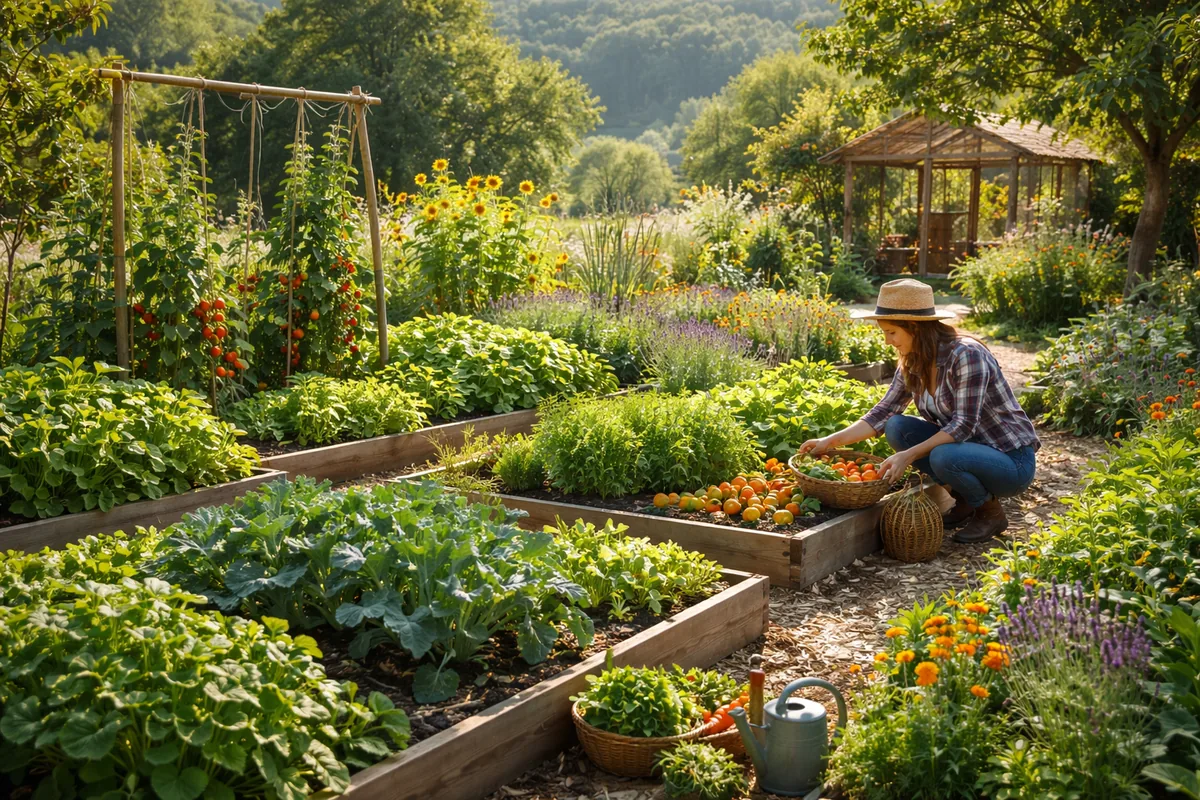 Les bienfaits d'un jardin en permaculture pour votre bien-être