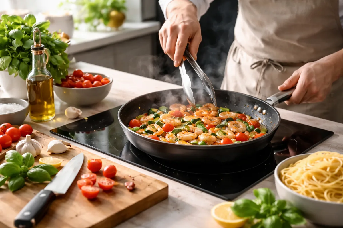 L'art de la cuisine minute pour un repas savoureux
