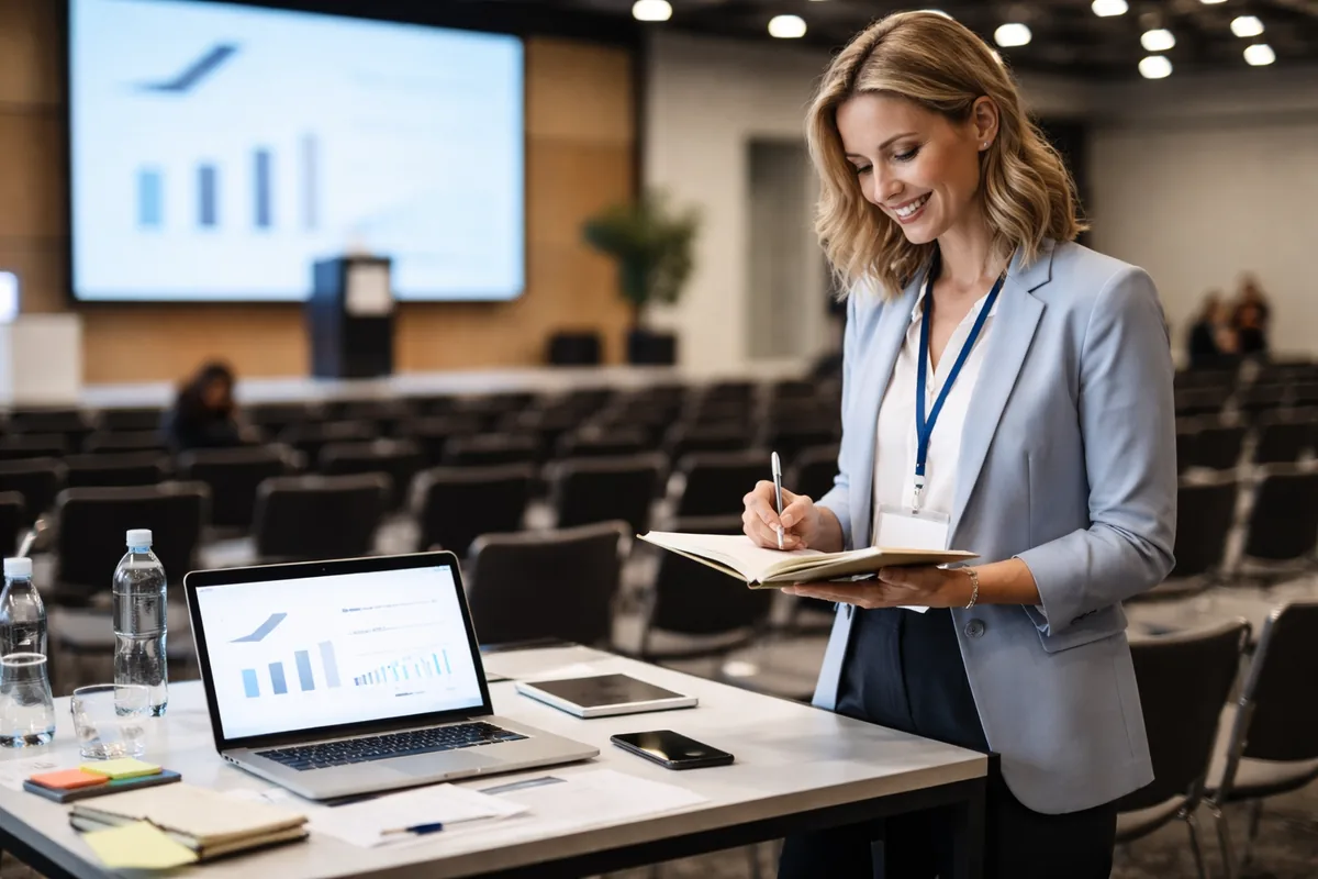 Comment bien préparer une conférence professionnelle réussie