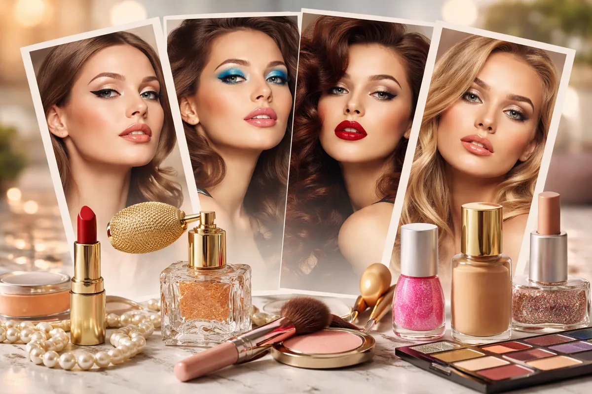 L'évolution des tendances beauté à travers les décennies